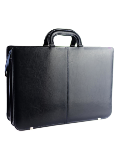 Dyplomatka męska 2-komorowa - granat