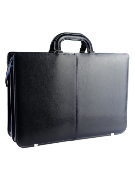 Dyplomatka męska 2-komorowa - granat