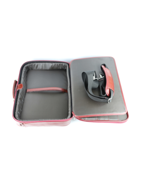 Teczka do laptopa - wiśnia