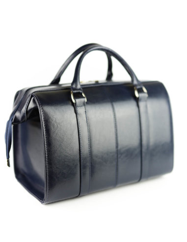 Skórzana torba lekarska mała - granat