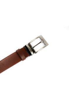 Pasek do spodni - 3,5 cm brąz 130cm 2