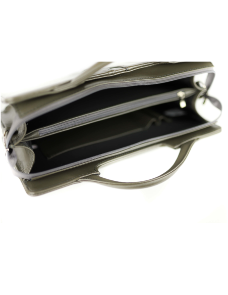 Teczka damska exclusive - szara