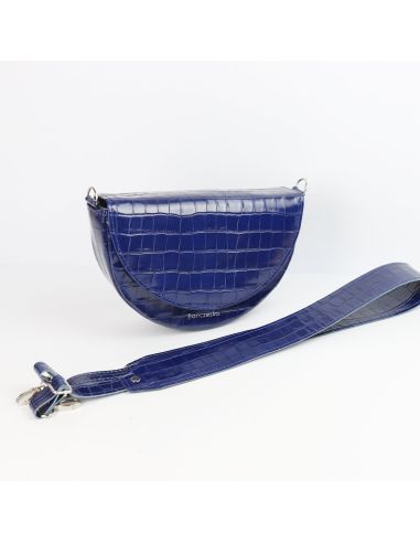 Torebka franczeska S - croc granat