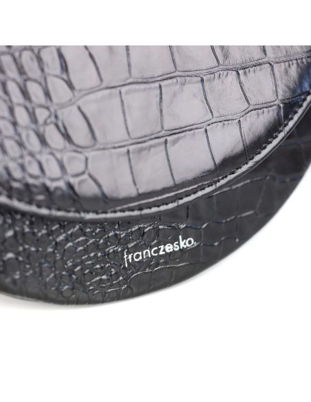 Torebka franczeska M - croc CDL + suwak