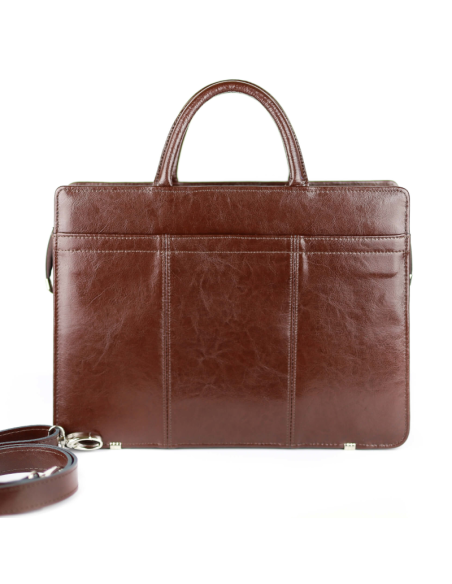 Dyplomatka damska - jasny brąz