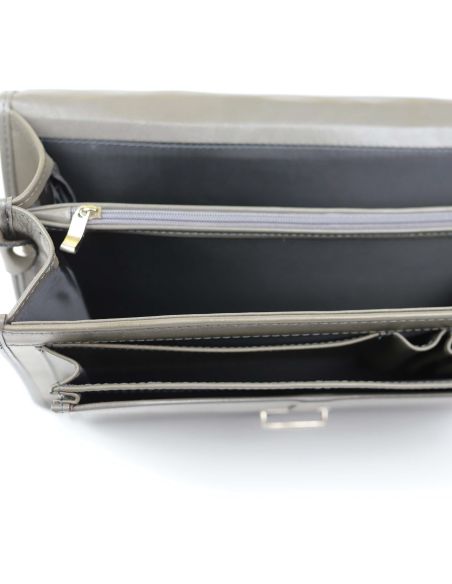 Teczka pasy mała - jasny brąz