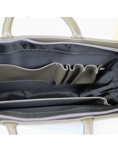 Dyplomatka damska - jasny brąz