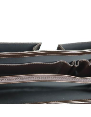 Producent Galskór - Teczka męska skórzana - 2 kieszenie - M 539