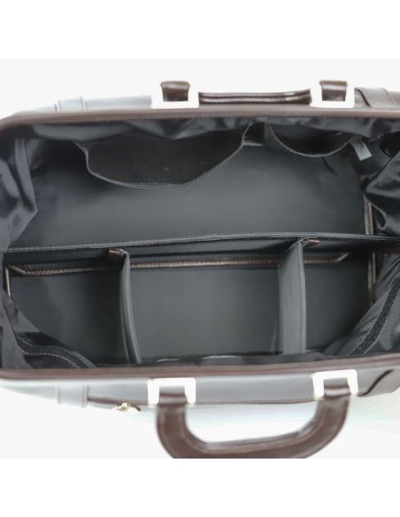 Skórzana torba lekarska duża - jasny brąz