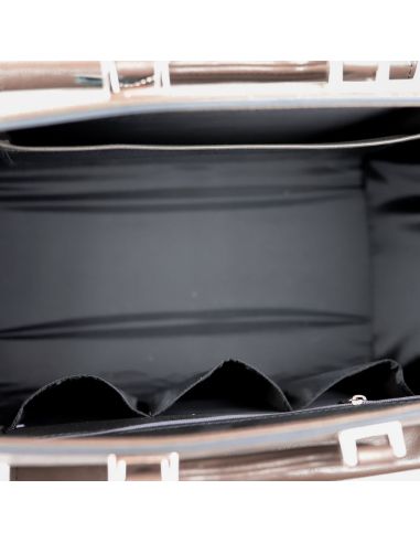 Skórzana torba lekarska mała - czarna