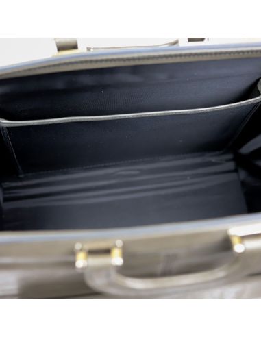 Skórzana torba lekarska mała - szary