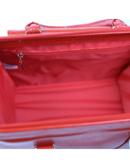 Torba lekarska skórzana - szara Producent Franczesko