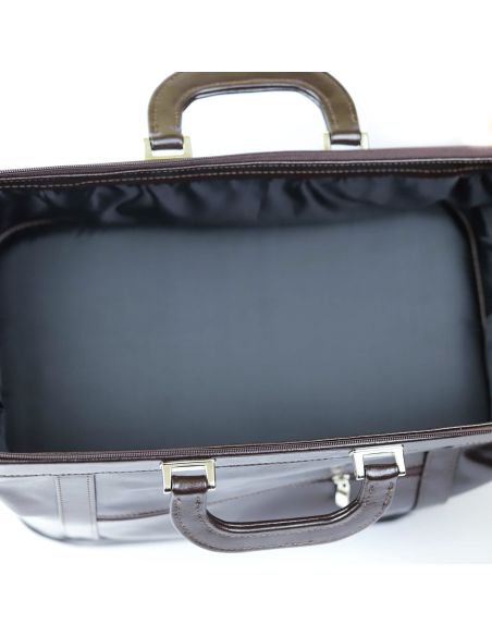 Skórzana torba lekarska mała - brąz