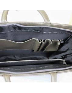 Dyplomatka damska shopper-wiśnia 2