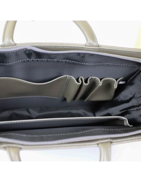 Dyplomatka damska shopper-wiśnia