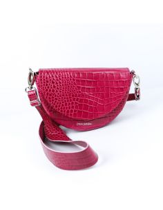 Torebka franczeska S - croc fuksja