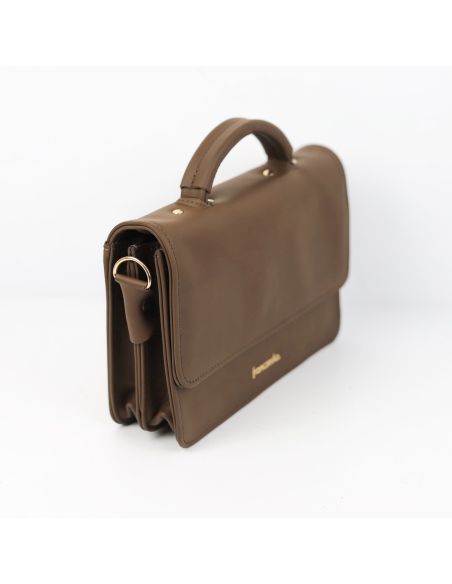 Torebka Milano - czekolada GOLD