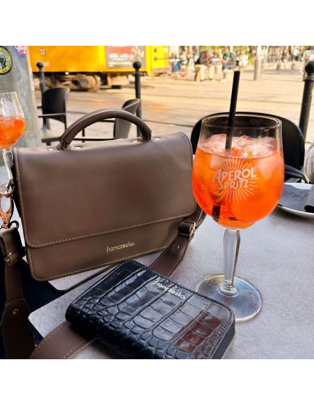 Portfel Korona mini- croc CDL