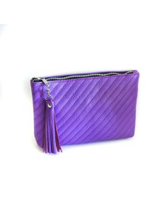 Kosmetyczka prostokąt - wrzos