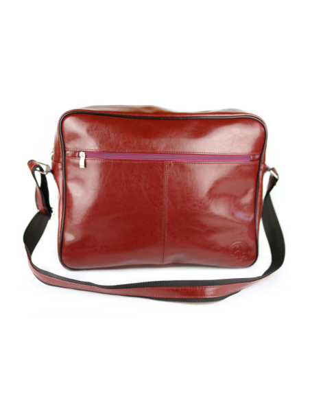 Torba młodzieżowa laptop duży-wiśnia