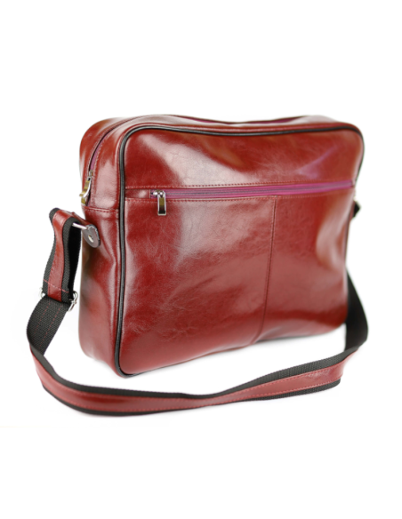 Torba młodzieżowa laptop duży-wiśnia